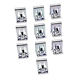 [Matériau de haute qualité] : Ce clip de fixation est fabriqué en acier durable, garantissant sa longévité et sa robustesse.[ Pour Dimensions du produit] : Le clip de fixation mesure 15,6 x 14,5 x 12 mm. Sa taille compacte lui permet de s'intégrer parfaitement dans votre voiture sans prendre trop de place.[Utilisation polyvalente] : Ce clip de fixation pour panneau de commande est un système de fixation multimédia pour l'intérieur de votre voiture. C'est un accessoire