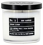 Lulu Candles - Fresh Linen (6 Oz.) - Highly Scented Premium Candles in Giftable Box for Home and...