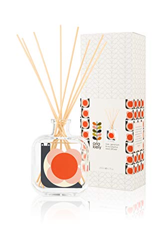 Orla Kiely Snail- Rose, Geranium & Eucalyptus Scented Diffuser