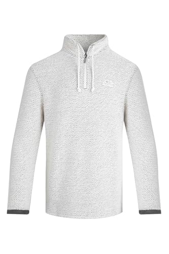 Weird Fish Cruiser 1/4 Zip Macaroni Sweatshirt Ecru Size M. (Jumper/Sweater/Fleece)