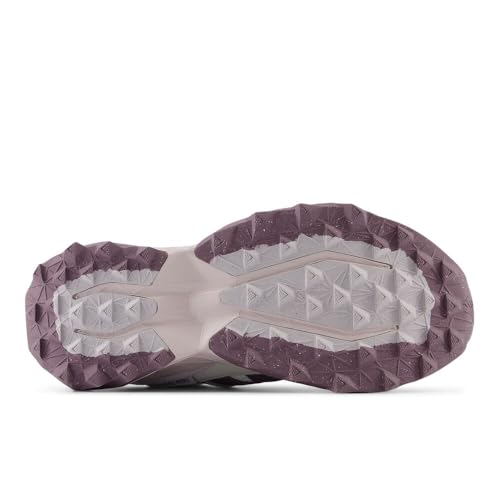 New Balance New Balance Women's DynaSoft TEKTREL V1 Suede Trail Running Shoe, Grey Matter/Reflection/Dark Ice Wine, 10 M