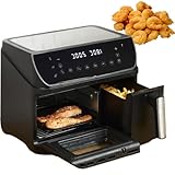 Photo Gallery friggitrice ad aria doppia, friggitrice ad aria doppia zona di grande capacità da 4l+8,5l con timer e controllo della temperatura, friggitrice ad aria con funzione doppia cottura da 2400w Photo Gallery friggitrice ad aria doppia, friggitrice ad aria doppia zona di grande capacità da 4l+8,5l con timer e controllo della temperatura, friggitrice ad aria con funzione doppia cottura da 2400w