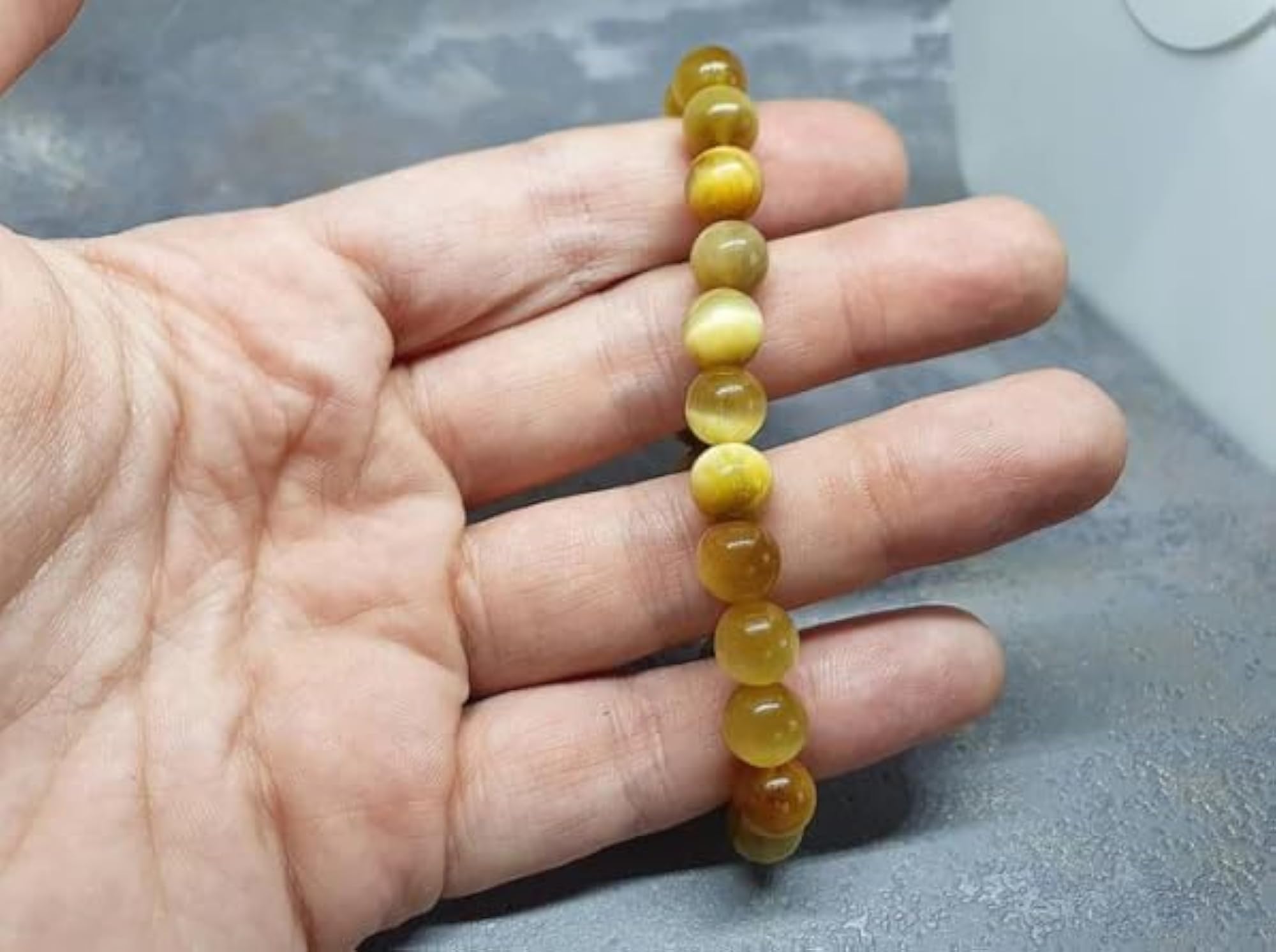 Natural Cats Eye Bracelet, Certified Precious