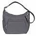 Travelon Anti-Theft Classic Crossbody Bucket Bag (One Size, DARK GREY)