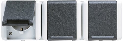 Preisvergleich Produktbild Jung 8230NAW 3 Fach Steckdose