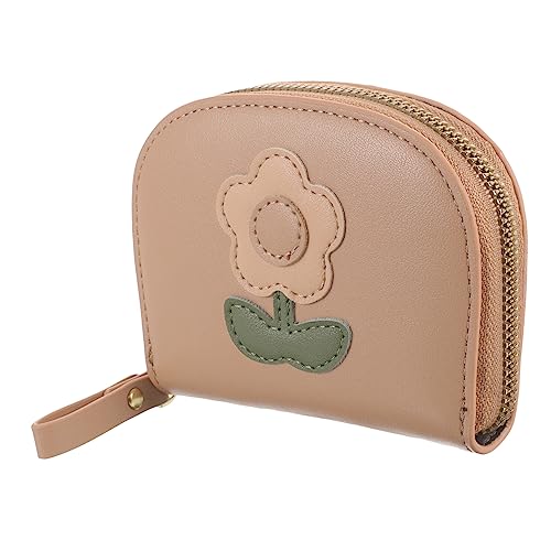 Women Wallet Card Slots Clutch Purse for Women Metal Zipper Purse Id Slot