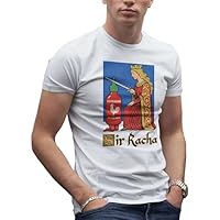 Sir Racha – Funny Sriracha Sauce Medieval Parody Tee for Hot Sauce Lovers & Foodies T-Shirt Pour Les Hommes Haute qualité imprimé à la main et conçu dans l'UE Lavage en machine à 30 degrés