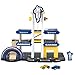 Theo Klein Michelin Car Service Mechanic Station Kids Wooden Toy Playset with 1 Play Car, Screwdriver, and Tires for Ages 3 and Up
