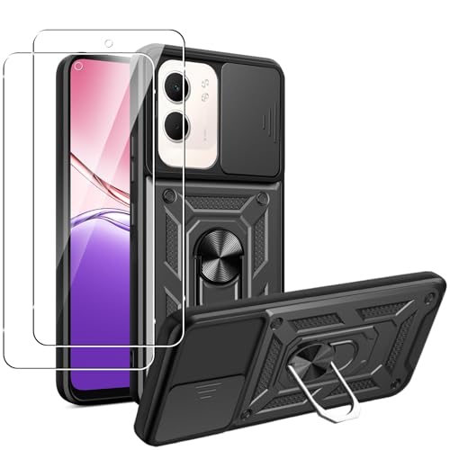 MEMELOKA Cover per Oppo A5 PRO 5G/4G, Bordo Silicone TPU + Trasparente Rigida PC Schiena Acrilico, Antiurto & AntiGraffio Custodia Protettiva per Oppo A5 PRO 5G/4G