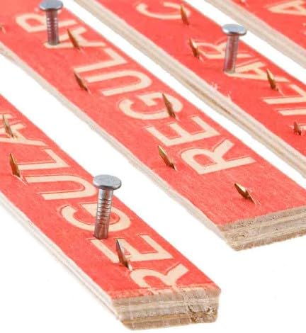 Carpet Gripper Rods for Concete/Stairs/Floors - Dual Purpose - Gripper Strips for Underlay/Flooring 20ft/500ft Packs (140ft)