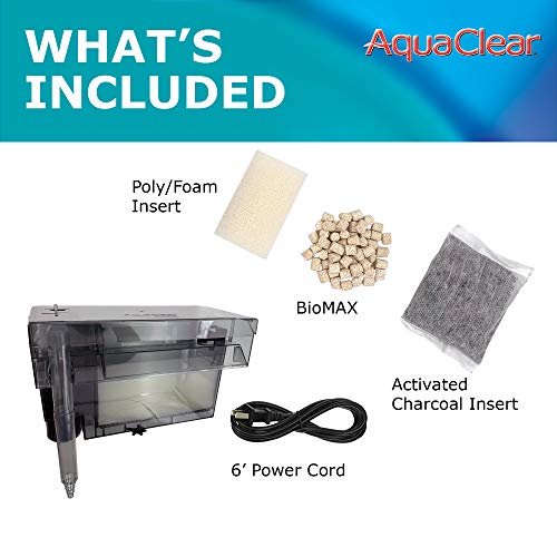 AquaClear 110 Power Filter, Fish Tank Filter for 60- to 110-Gallon Aquariums