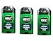 Brut Deodorant Oval Solid 2.25 Oz. - 24 Hour Protection with Trimax (3 Sticks) Original Fragrance 3 Pack
