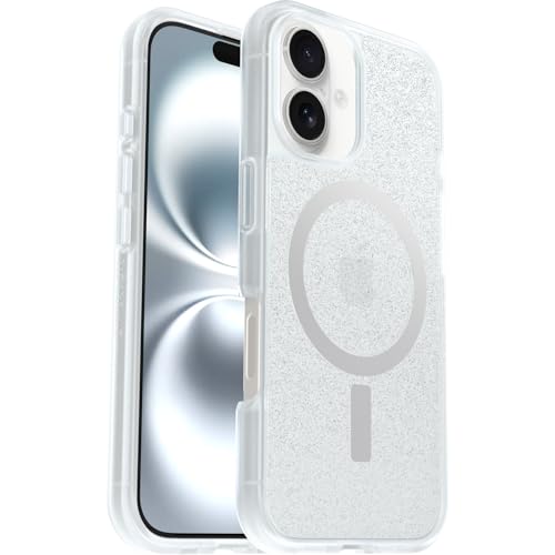 Image of OtterBox iPhone 16 React Series Case - Stardust - Ultra-Thin, Stylish Minimalist iPhone Case, MagSafe Compatible