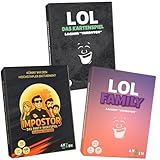ANZEN Best-of-Bundle | Kartenspiele | Impostor + LOL Family + LOL - Das...