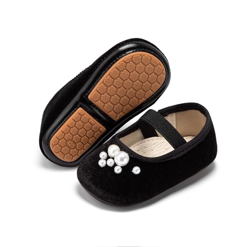 Image of PHIRAMIN Toddler Girl Mary Jane Dress Shoes-Little Girl School Uniform Shoes for Wedding Party