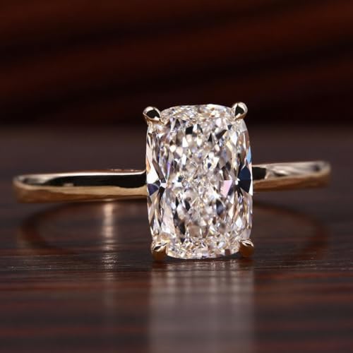 10K 14K 18K Gold 1-3 Carat Lab Grown Diamond Solitaire Ring IGI CERTIFIED Diamond Engagement Ring (D Color VVS2-VS1 Clarity)4