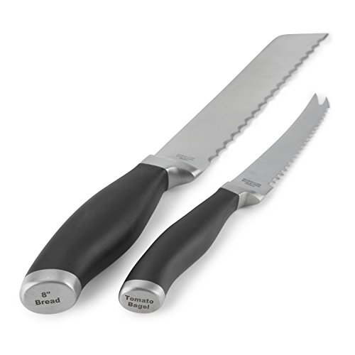 Calphalon Contemporary Cutlery, 2-Piece Bread and Bagel Knife Set, 2-piece