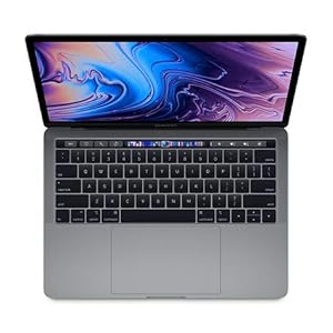 2018 Apple MacBook Pro with Touch (13-Inch, 16GB RAM, 256GB SSD Storage) – Space Grey (Renewed)