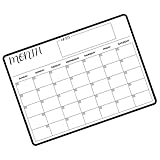 Calidad premium: el calendario para nevera está hecho de material para mascotas resistente y de primera calidad, que puede adherirse a la superficie magnética y no se ni se mueve fácilmente.
