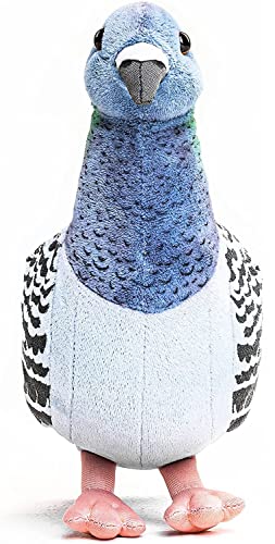 Uni-Toys - Stadttaube - 20 cm (Höhe) - Plüsch-Taube, Vogel - Plüschtier, Kuscheltier