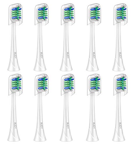 Electric Toothbrush Replacement Heads For PHILIPS Sonicare (10 Pack),fits Sonicare 2 Series, 3 Series, eSeries, Flexcare, Healthy White, Platinum, Easyclean, Diamond Clean, Gum Health Models & more