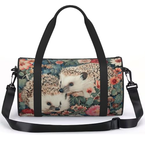 Sac à dos de sport ultra léger et résistant à motif hérissons
