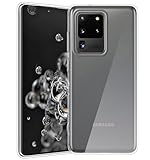 TENOC Phone Case for Samsung Galaxy S20 Ultra, Clear Case Shockproof Protective Bumper Slim Cover