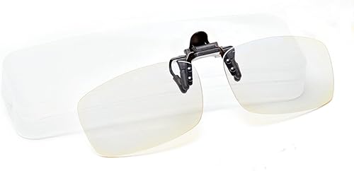 Lentes de lectura con clip y lupas para lentes, bloqueo de luz azul, lectores abatibles para mujeres y hombres