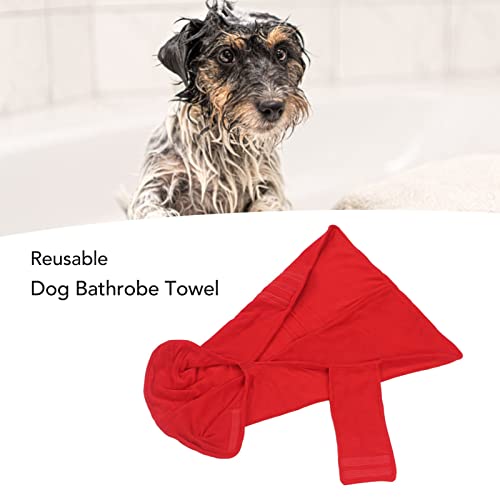 Robe pour chien après la douche et balades boueuses en fleece XL - 8
