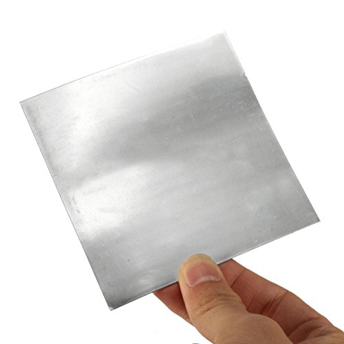 Skypro ZNSHEETPLATE100MM X 100MM X 0.5MM Ltkj 5Pcs High Purity 99.9% Pure Zinc Zn Sheet Plate Metal Foil 100Mm X 100Mm X 0.5Mm thumb #5