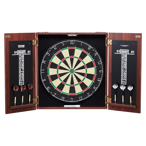VEVOR Dartboard- und Schrankset Dartboard-Schrank in offizieller...