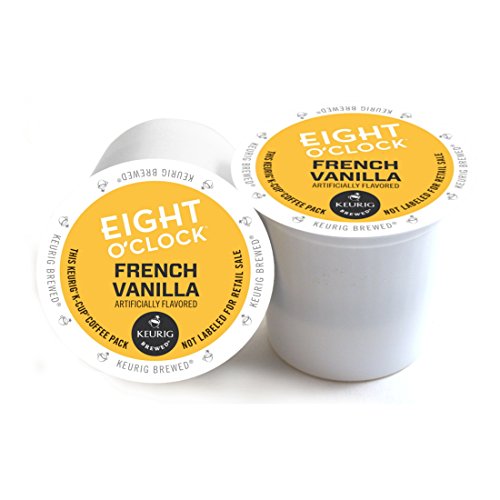 Eight O'Clock Coffee French Vanilla Keurig 2.0 K-Cup Pack, 72 Count