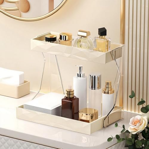 Étagère multicouche cosmétique modulaire pour petits espaces de rangement - 8