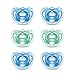 NUK Comfy Pacifiers, 0-6 Months, 6 Pack