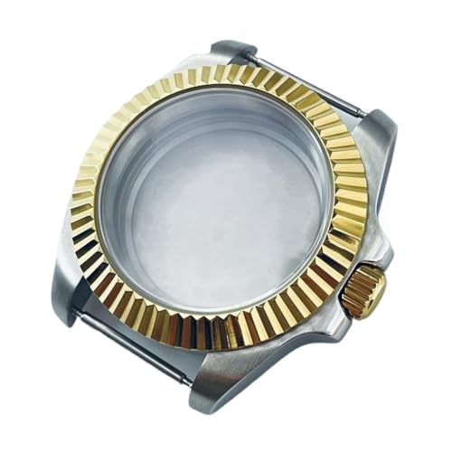 [X] 40mm Fit For NH35 NH36 NH34 NH38 NH70 NH72 ETA2824 PT5000 vP[X ŋۃP[X Tt@CAKX uXbg(B2 No Date Window,NH35 NH36 NH34)