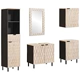 【Assemblage et entretien】 L'assemblage se fait simplement avec deux personnes et un tournevis, sans tracas. Pour garder son allure, il suffit de passer un chiffon humide, préservant chaque pièce en bon état. Cet ensemble rend le rangement et l'efficacité de l'espace accessibles et stylés, assurant que votre salle de bain soit toujours fonctionnelle et agréable à l'œil.