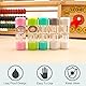 JEYORZY 5 PCS Kontaktlinsenbehälter-Reiseset für Harte Linsen, Mini Reise Hard Lens Case mit Schutzbox, Tragbarer Linsenbehälter mit Reinigungsbehälter für Zuhause und Unterwegs, Kompakte Aufbewahrung