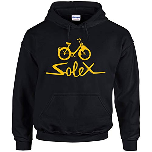 Sweat à Capuche Solex Vintage vélomoteur mobylette rétro pour passionnés de deux-roues