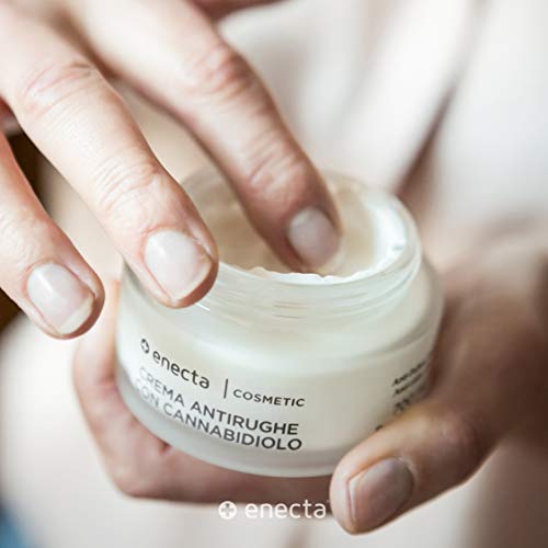 Enecta - Crema Antirughe all'estratto di canapa