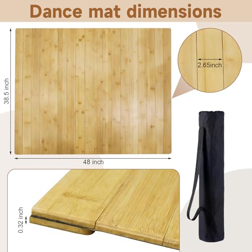 LZALMMS Tap Dance Floor for Any Surface, 48