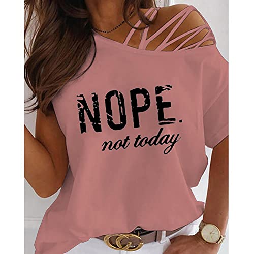 Tank top été des femmes imprimé lettre à col rond style streetwear sans manches