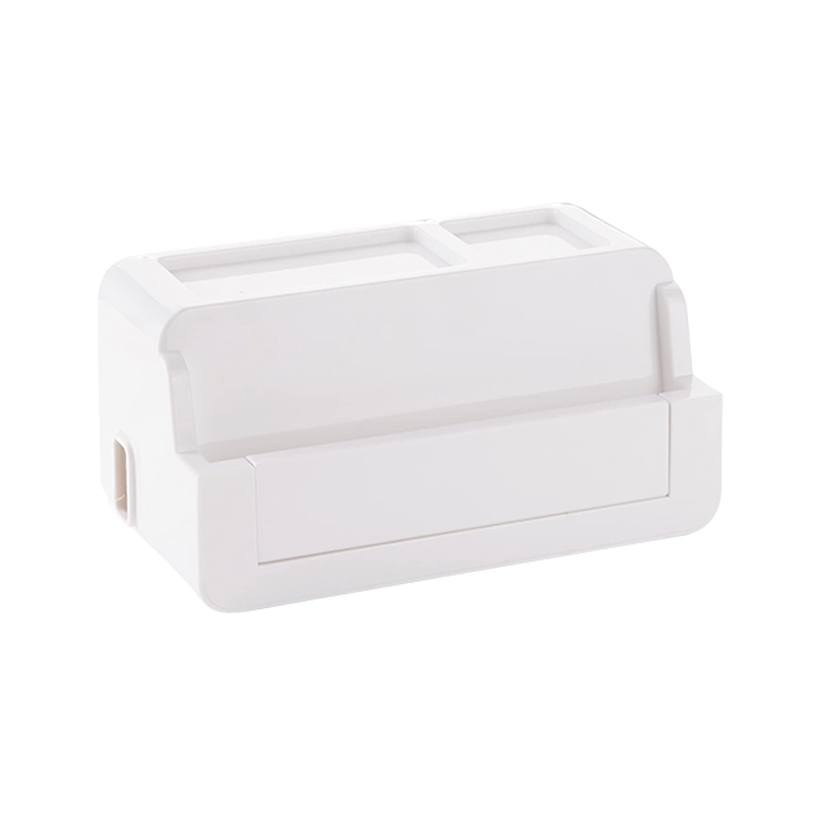 Caja de gestión de Cables de Madera - Ocultar cabl Caja de gestión de Cables Multifuncional, Caja de Almacenamiento de regleta de enchufes, Caja de Almacenamiento de enchufes de Cables domésticos con