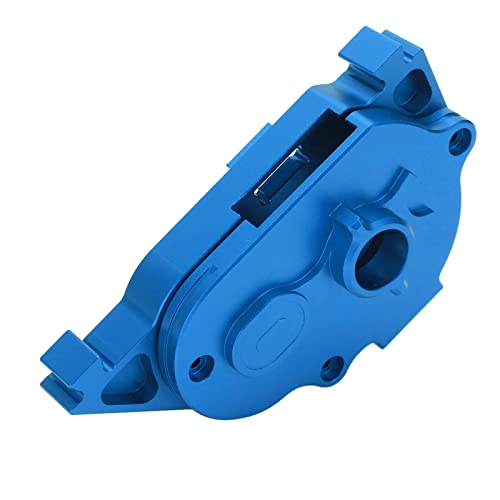Rc Gearbox, Rc Gearbox Kit Aluminum Transmission Box With Screws For Arrma Granite Senton 1/10 Rc Vehicle (Blue) #TOP22