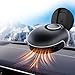 Car Heater 12V Dual Heat & Cool, 150W Portable Car Heater Fan with 360° Rotatable Base, Quick Defrosting & Demisting for Windshield, Universal for Truck/SUV/Car