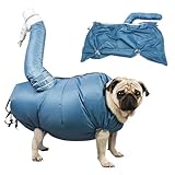 MANON ROSA Dog Drying Bag β Quick Dry Pet Hair Drying Suit for Small, Medium & Large Dogs and Cats, 360Β° Air Circulation Grooming Accessory for Blow Drying (Large)