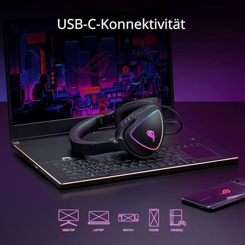 ASUS ROG Delta S USB-C Gaming Headset – Ansicht 6