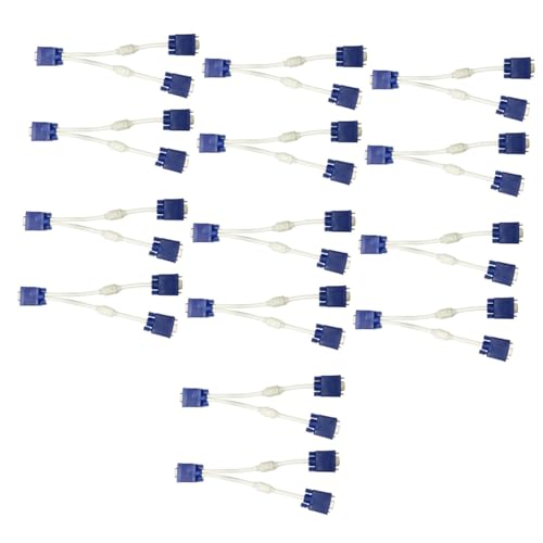 Répartiteur VGA double femelle pour duplication écran TV et moniteur de bureau