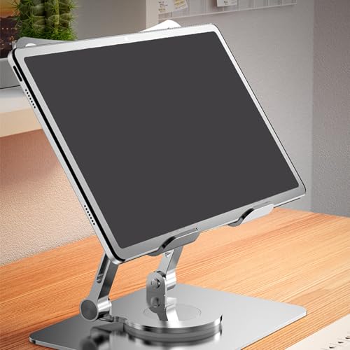 Base portátil plegable para laptop 360° rotatoria aluminio miniatura 2