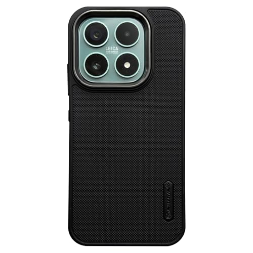 Image of Back Cover for Xiaomi 17 5G, Super Frosted Raised Camera Protect | Textured Grip Design | Ultra-Soft Dotted Slim-Fit Design | Microfiber Cloth Inside | (Black)
